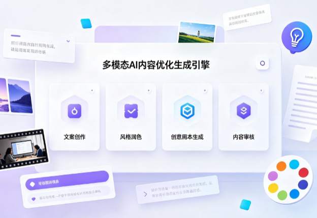 科尔沁区AI智能内容优化创新 多模态生成技术丰富数字内容创作生态